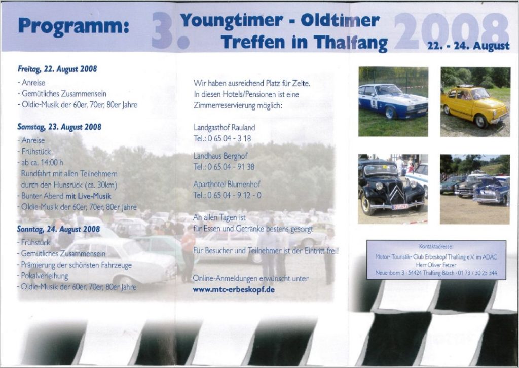 3. Young- & Oldtimertreffen 2008