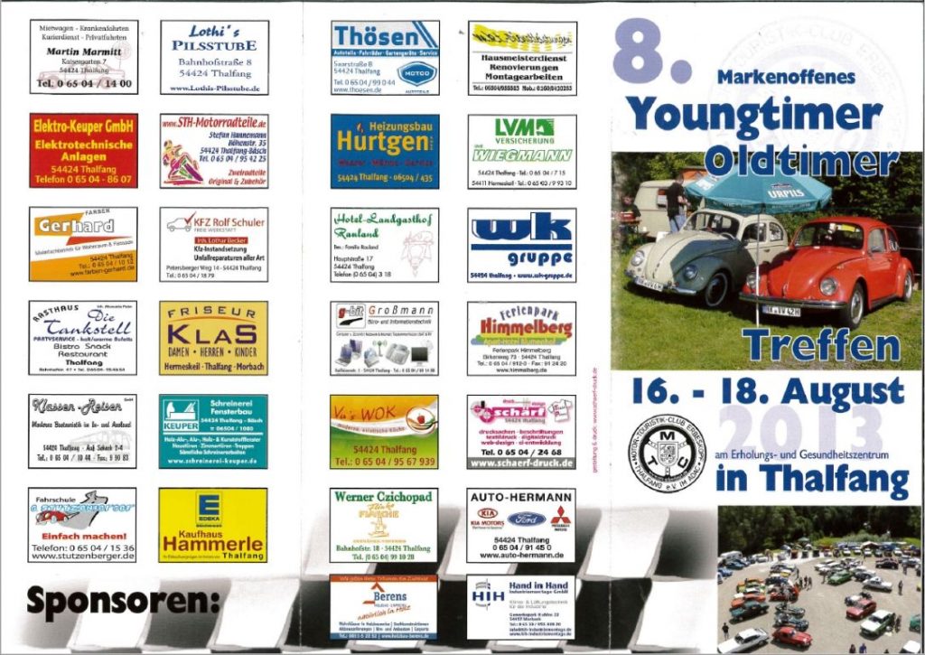 8. Young- & Oldtimertreffen 2013