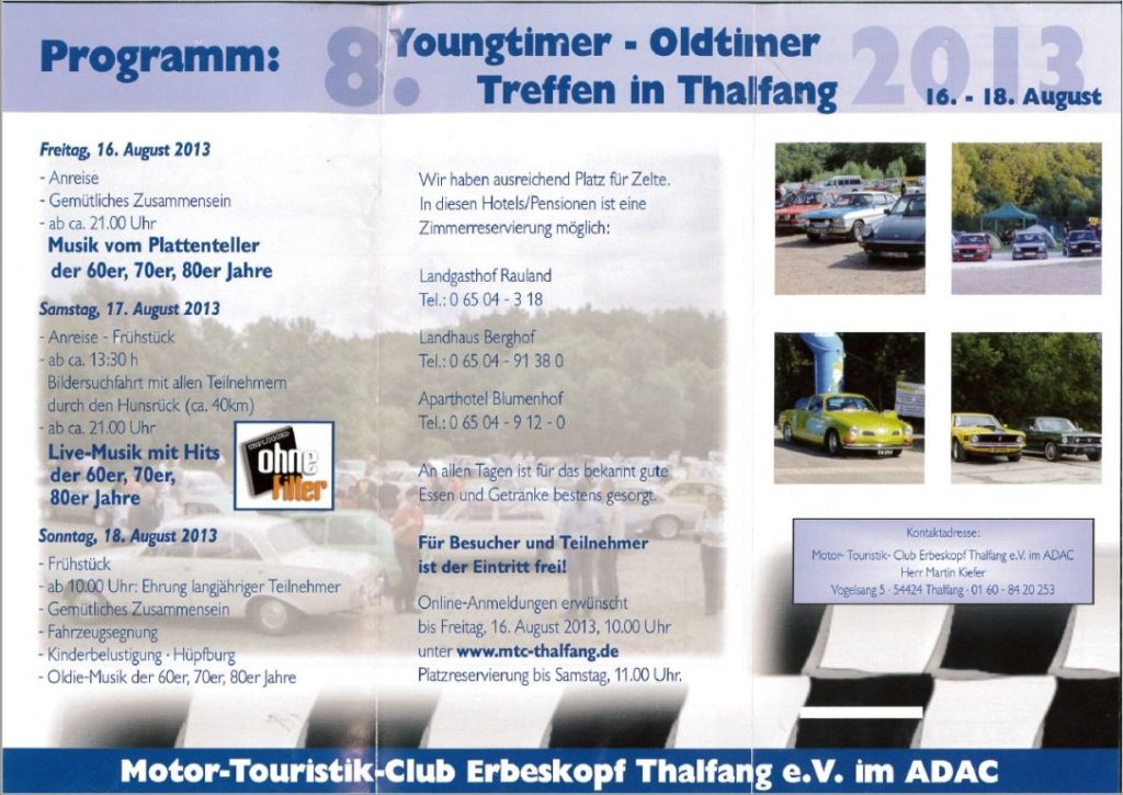 8. Young- & Oldtimertreffen 2013