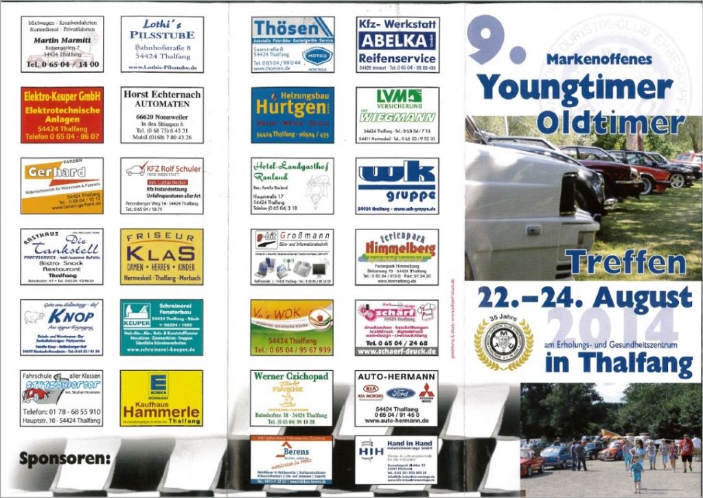 9. Young- & Oldtimertreffen 2014